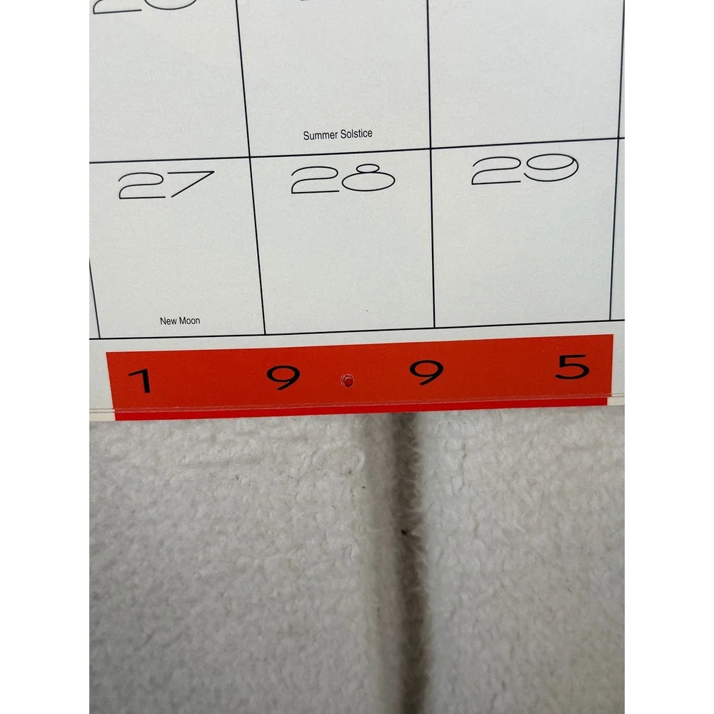 Vintage Fabio 1995 Calendar 16 Month Wall Calendar Day Dream Publishing 90s Pop